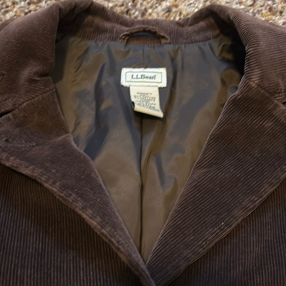 L. L. Bean Woman’s Corduroy Blazer, Brown. Medium? - Picture 11 of 11